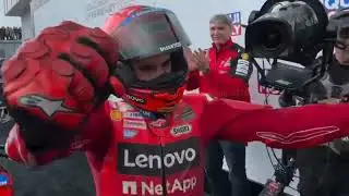 Marquez celebrate  #aurafarming  style for 69 Victory MotoGP Sachsenring 2025 #race   #germangp