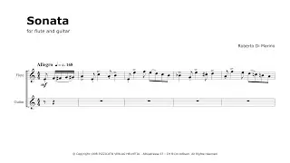 Sonata for Flute and Guitar - フルートとギター