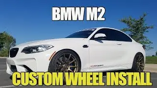 Custom Forgestar Wheels on  Project BMW M2
