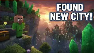 Minecraft | I found new city 