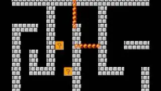 NES The New Strange Mario Bros.@TAS Warpless in 17:27
