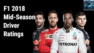 F1 2018 Mid-Season Driver Ratings
