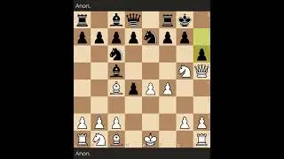 11 moves Chess Game Online 02 #shorts