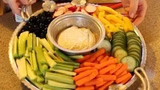How To Make The Most Amazing Vegetable Platter