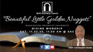 [#JesusLIVEio_DigitalChurch_2025_11_20] Sermon by Dean Christopher R. Banks
