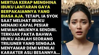 MERTUA HINA IBUKU GEMBEL, LANGSUNG PINGSAN LIHAT IBU NAIK KAPAL PESIAR! TERNYATA TRILIUNER ASLI.