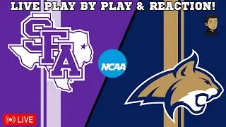 Stephen F Austin vs Montana State | NCAA FCS Football Livestream Live Radio Broadcast (12/12/2025)