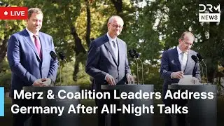 LIVE: Merz and Coalition Leaders Address Germany After All-Night Talks | AC1G