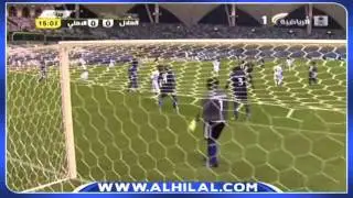 مباراة الهلال والاهلي الجولة الرابعه دوري زين 2011 2012 الشوط الاول كامل