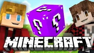 Minecraft: PURPLE LUCKY BLOCK SPACESHIP CHALLENGE