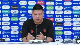 Sidang Media  Aidil Sharin Sahak Jurulatih KCFC selapas Pelawanan menentang JDT - 14 Jan 2026