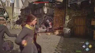 Hogwarts Legacy.. FIRST TROLL ENCOUNTER