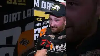 🥹 The emotions were flowing for Josh Rice in Eldora Speedway victory lane #DLMDream
