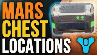 Destiny: All 5 Golden Chest Locations on the Mars (in Meridian Bay)