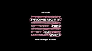 Promemoria Ep. 14 - Giorgia Surina