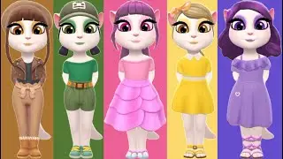 My Talking Angela 2 has a question for you: Which color is best?  #Colors #MyTalkingAngela