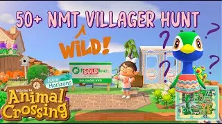 Animal Crossing WILD 50+ NMT Villager Hunt