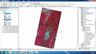 Band Composite, Mosaicking and Extraction of AOI from Satellite Imagery using ArcGIS 10.2.