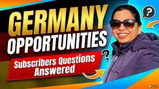 Subscriber Questions ki answers. Germany opportunities gurinchi Question & Answer session...