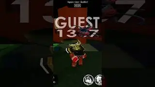 ❤️&zwj;🔥 ART of the BEST GUEST 1337 PLAYER + BHOP EMOTE | #forsaken #roblox #guest1337