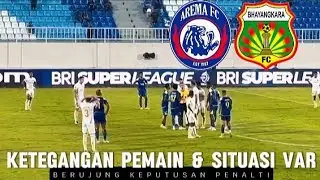 Babak II. Marcos Santos Protes Keras Wasit !! Tunaikan 3 Poin Arema Ungguli Bhayangkara FC