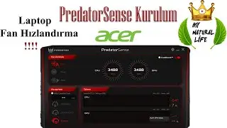 PredatorSense Kurulum Acer Laptoplar / Fan Hızı Arttırma
