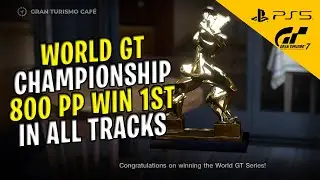 Easily WIN WORLD GT Series 800PP with these tuning setup - Overall 1st place - #gt7gameplay #4k