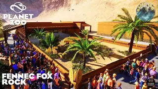Fox Frenzy: Creating a Fennec Fox Habitat | | Oasis Zoo #7 | Planet Zoo Franchise