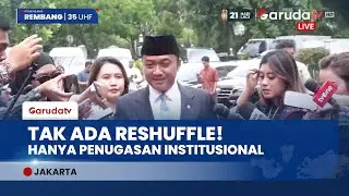 Bantah Ada Perombakan Kabinet, Mensesneg Sebut Pergeseran Jabatan Thomas Djiwandono Penugasan BI!