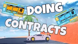 Doing Contracts! Double XP | Roblox Jailbreak
