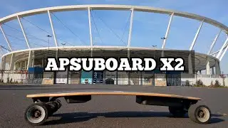 APSUBOARD X2 Budget Dual Belt Electric Skateboard