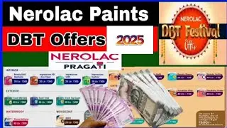 Nerolec Paint 2025 New dewali 💥Offer DBT 💰ही DBT💰 मिलेगा मस्त ऑफर Nerolac paint 2025 #nerolacpaints 