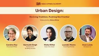 Urban Design: Reviving Tradition, Pushing the Frontier