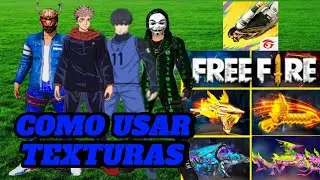 COMO INSTALAR Y USAR TEXTURAS PARA FREE FIRE 🔥😉