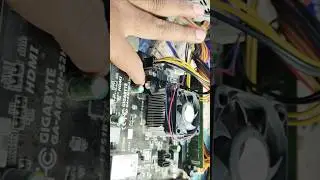 AM1M-S2H AMD Motherboard Fan Remove Kaise Kare Tips #repairshorts #computer #computerrepair #cooling
