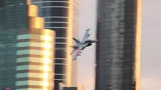 BRISBANE RIVERFIRE 2025 SHOW | Full EA-18 Growler Display ✈️ | 