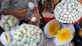 Popular Boiled Egg Delicious Siddo Dim with Extreme Eggs Peel Skills | Bd Street food🥚💪🏾👌
