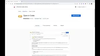Google Colab Chrome Extension | Quick Overview