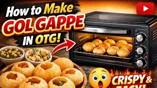 Как приготовить гол гаппе в духовке OTG, Inalsa Master chef 46SSRC, 2000 Вт, лучшая духовка OTG н...