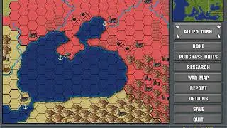 Let's Play Strategic Command European Theater - Part 1 - Allies