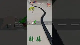 Elephant vs Hulk | Hulk makes Elephant angry and the train is approaching fast | Train Videos