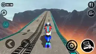 Impossible Motor Bike Tracks (Android Gameplay ) Friction Games