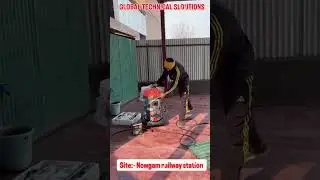 Italian pump 4 hp single phase installed at Nowgam railway station//  Global :-7006946699