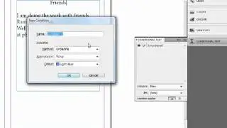 How to create the condtional text in Adobe InDesign