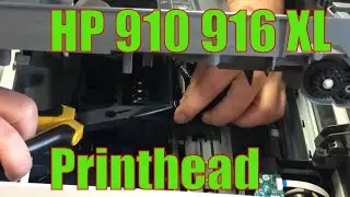 Замена печатающей головки для HP 910 916XL - OfficeJet Pro 8022 8025 8028 8035 9015 9018 9025