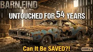 ASMR Full Restoration: Abandoned 1969 Dodge Charger R/T B5 Blue | Satisfying Muscle Car Rebuild