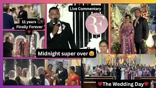 The Wedding day♥️A Union of Hearts & Homes | Ruben weds Frenita♥️live commentary by the Groom💕✨
