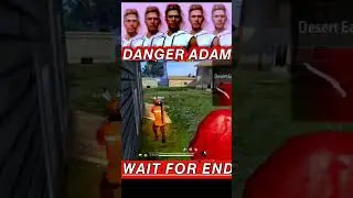 danger adam vs heroci player 😱 custom challenge #freefiremax #dangeradam