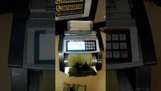 🤑 Error-free Cash Counting, Made Simple 🤫 #trendingshorts #cashcountingmachine #fakenotedetector