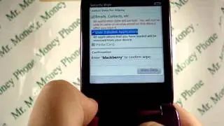 HARD RESET your Blackberry Style 9670 DATA Wipe (RESTORE to FACTORY condition)